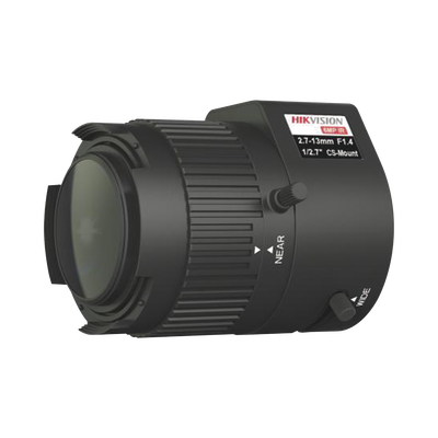 Lente Varifocal 2.7 A 13 mm / Resolución 6 Megapixel / Iris Automático / Formato 1/2.7 / Compatible con Cámaras HIKVISION