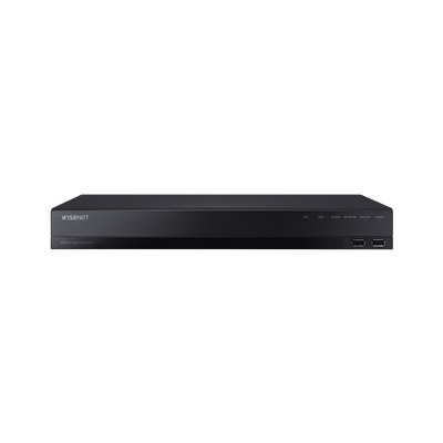 DVR 18 Canales (16 Analogicos + 2 IP) hasta 8 MP/ Soporta 4 Tecnologías (AHD, TVI, CVI, CVBS) / 2 bahias HDD (no incluidos)
