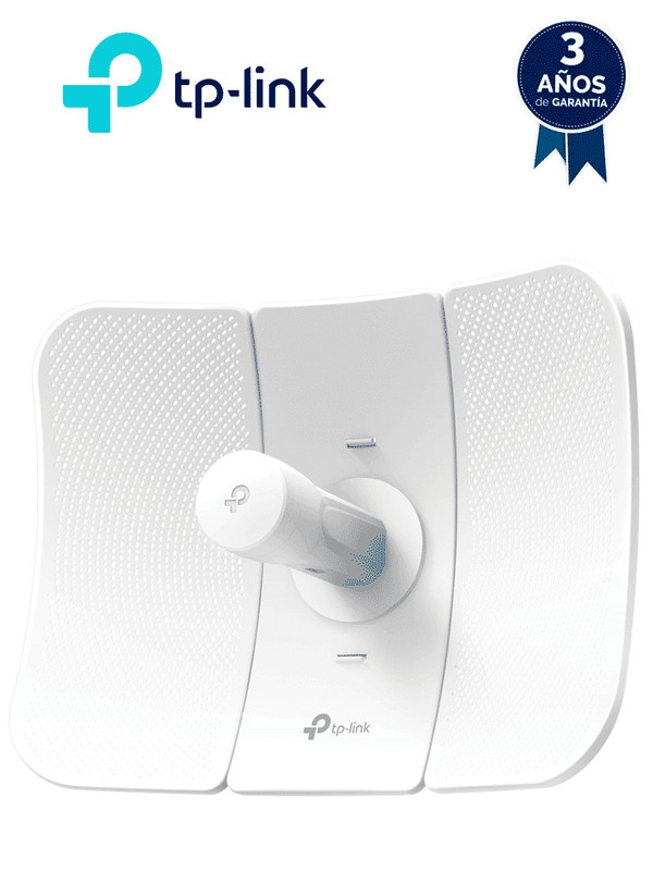 TP-LINK CPE610 - CPE para exteriores de 5 GHz con 300 Mbps, 23 dBi y hasta 300 Mbps en 5 GHz. Antena MIMO direccional 2×2 de alta ganancia con Tecnología  Pharos MAXtream TDMA, Pharos Control para adminsitración centralizada.