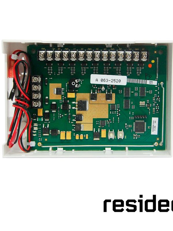 Convertidor De Zonas Alambricas A Inalambricas Resideo 5800c2w Soporta 9 Zonas Cableadas Con R.f.l. / No Apto Para Sensores De Fuego O Calor / Interruptor De Sabotaje De Caja/ Compatible Con Paneles De La Serie Vista.