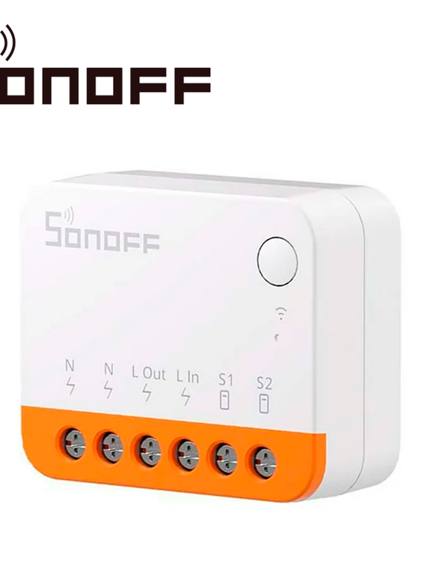 Mini Interruptor Inwall On/off Sonoff Minir4 / Wifi 2.4ghz / Controla 1 Apagador / Solucion De Smart Home Con Temporizador / Compatible Ios-android-alexa-google Home-ifttt