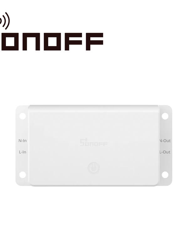 Interruptor On/off  Sonoff  Basic-1gs  Inalambrico / Matter / Wifi  Para  Soluciones De  Smart Home/  Compatible  Con Google Home / Alexa / Apple Home / Home Assistant / Hasta 10 Amp