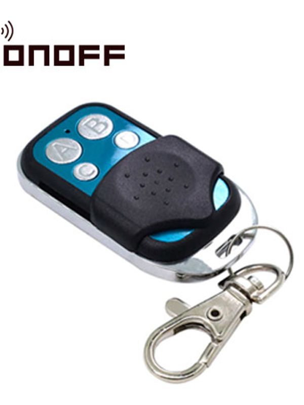 Control Remoto Rf Sonoff Remote 433 4 Botones Tapa Deslizable Bateria 27a Frecuencia 433.92 Mhz Codigo Fijo