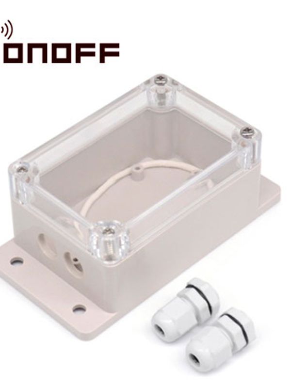 Carcaza Ip66 Impermeable Compatible Con Equipos Sonoff Basic, Sonoff Rf Y B10 Duosmart