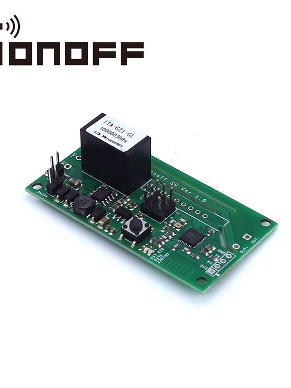 Modulo Interruptor Inteligente Sonoff Sv De Bajo Voltaje 5 A 24v Compatible Con Asistentes Virtuales