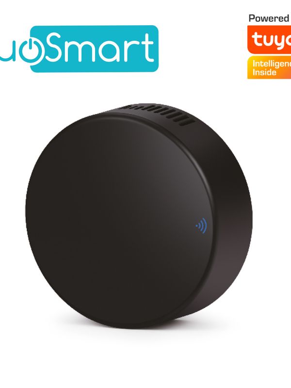Modulo Ir + Sensor De Temperatura Y Humedad Wifi 2.4ghz Duosmart L30 Controla Equipos Que Usen Control Remoto Infrarrojo Con Monitoreo De Temperatura Y Humedad Ambiental Compatible Con App Duosmart