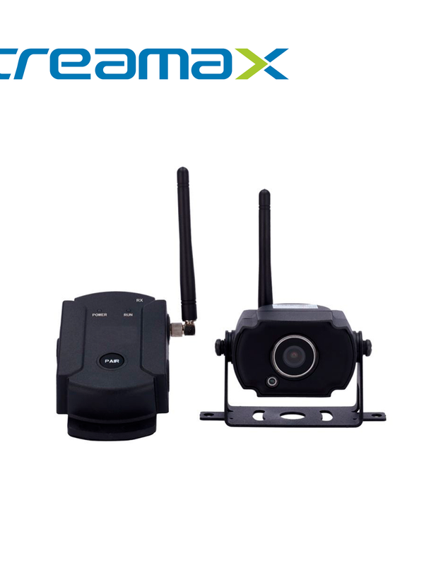 Kit Wi-fi Streamax Mca42 / Camara Wi-fi Transmisora De 2mp + Receptor Inalambrico De Señal Con Conector Din De 4 Pines / Hasta 300 Metros De Transmision / Compatible Con Cualquier Mdvr Solo 1 Kit