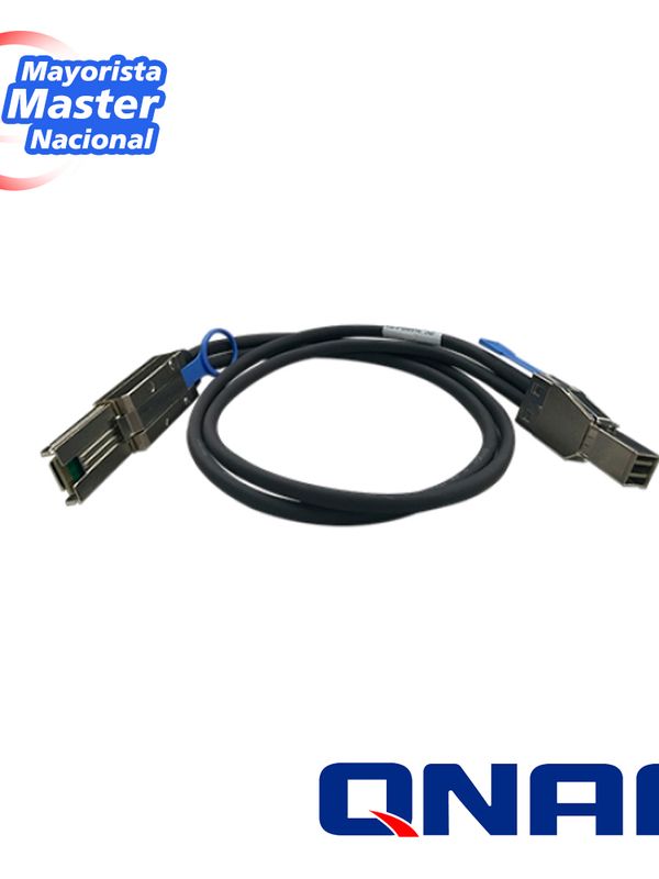 Qnap Cab-sas10m-8644-8088 Mini Sas Cable (sff-8644 To Sff-8088), 1.0m