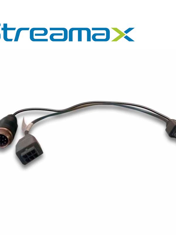 Cable De Salida De Video Streamax Mm1n / 10 Pines / Conector R-watch Para Anunciador / Salida De Video Para Monitor Touch / Compatible Con Mdvrs Serie M1n 2.0 Con Ma04kit