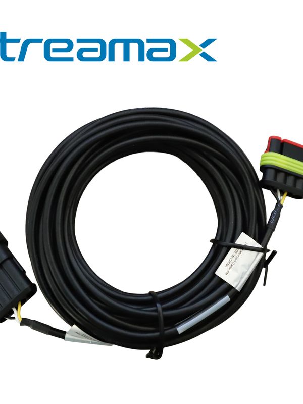 Cable Alargador Streamax Mcbl90 Led / 4 Pines / 9m / Compatible Con Los Modelos Andled-front/andled-rear/andled-side