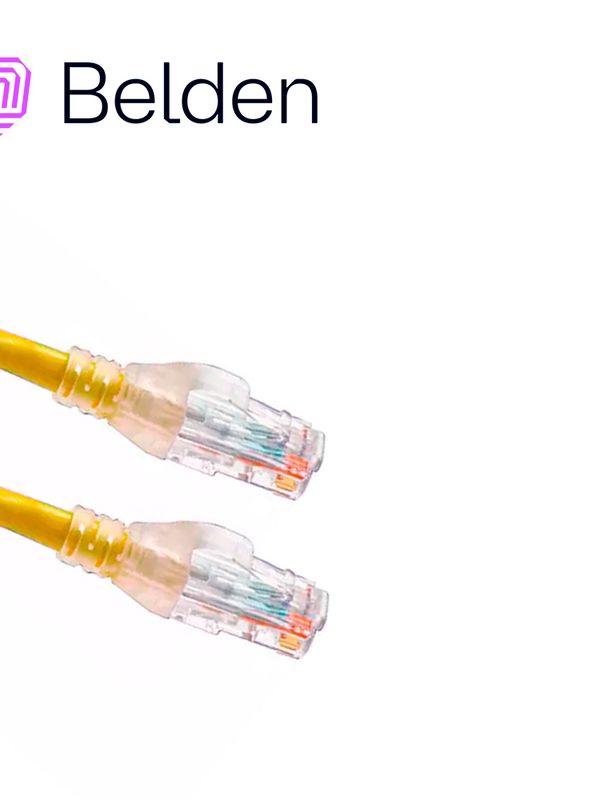 Patchcord Utp Cat6 Belden C601104007 2.1 Mts Amarillo
