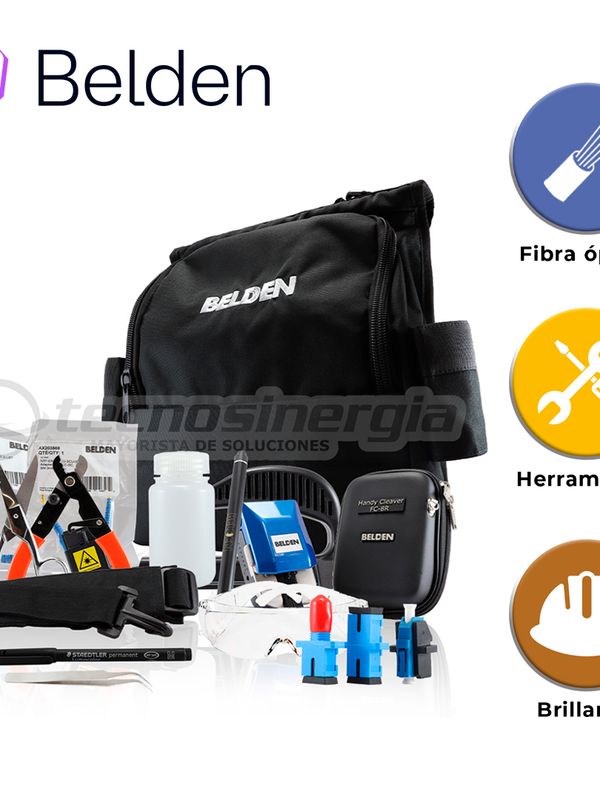 Kit De Terminado Fibra Optica Belden Ax104271 / Para Conectores Brilliance