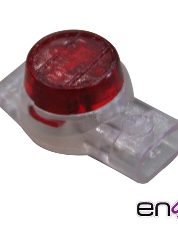 Conector Ur De 1.67mm Enson Ens-cur167 Diseñado Para Empalme De Alambre Telefonico Y Utp, Paquete De 100pzas