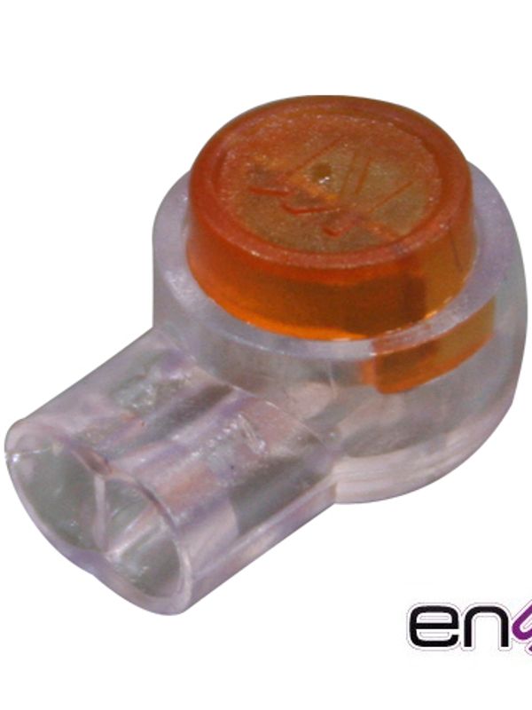Conector Uy De 1.52mm Enson Ens-cuy152 Diseñado Para Empalme De Alambre Telefonico Y Utp, Paquete De 100pzas