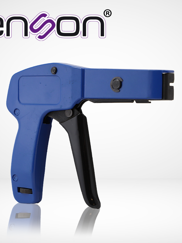 Pistola Tensora Y Cortadora Para Cincho De Nylon Enson Ens-tgun Soporta Cinchos De 2.4 A 4.8mm De Ancho