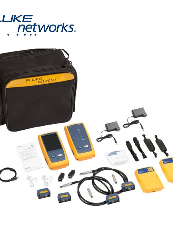 Certificador De Cables De Cobre Serie Dsx Cableanalyzer Dsx2-8000 Int Fluke Networks Habilitado Con Wifi Modulos Para Prueba De Enlace Permanente Y Canal Para Categorias De Cable Categoria 5e, 6, 6a, 7, 8. Precision De Nivel Vi/2g (2 Ghz) Pantalla Lcd Touch Version Internacional