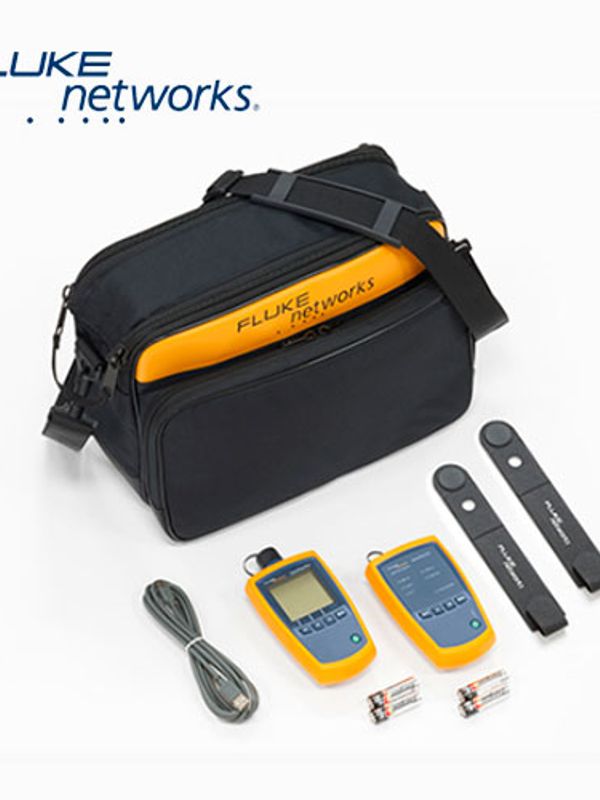 Kit De Verificacion Simplifiber Pro Fluke Networks Ftk1000 Para Fibra Multimodo Pantalla Lcd Con Fuente De 850/1300nm Y Medidor De Potencia Adaptador Tipo Sc