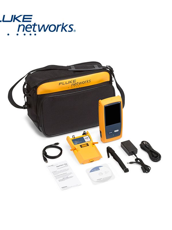 Kit Otdr Para Pruebas En Enlaces De Fibra Optica Monomodo Optifiber Pro Fluke Networks Ofp2-100-s Con Wifi