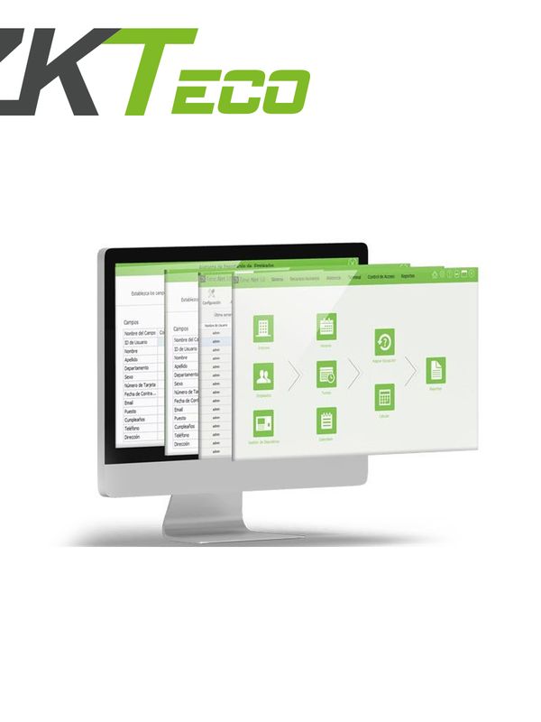 Licencia De Bioaccess Ivs Software Con Capacidad De 20 Puertas 2000 Usuarios Compatible Con Paneles Inbio 460box Inbio260box Y Equipos De Control De Acceso Push