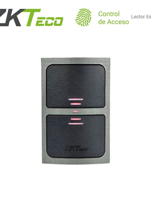 Lector Proximidad Zkteco Kr503e Lector Esclavo Necesita Conectarse A Un Panel Compatible Con Paneles C3 O Inbio O Inbiopro Lee Tarjetas 125khz Conexion Wg