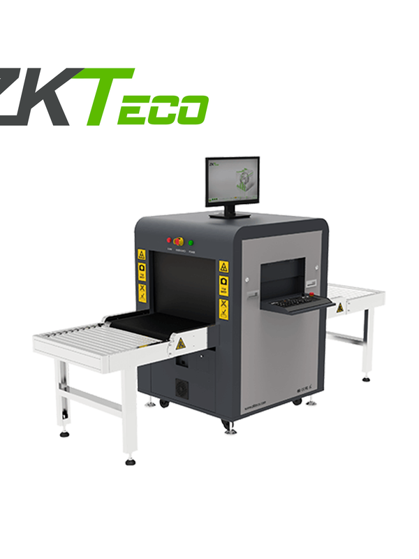 Maquina De Rayos X Zkteco Modelo Zkx6040 Con Tunel De Inspeccion De 610 X 420 Mm Equipada Con Monitor De 21 Pulgadas Y Monitor Plegable Gracias A Su Tecnologia Dual Permite Que Tenga Una Penetracion De Hasta 35mm De Acero Puede Detectar Sustancias Organicas E Inorganicas