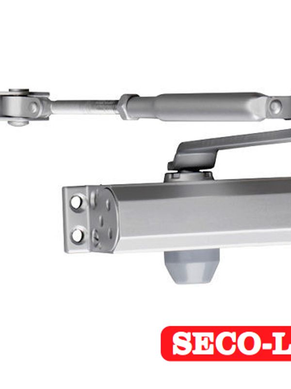 Brazo Cierrapuertas 45kg 100lb Sd-c121-s Seco-larm Ideal Para Puertas De Hasta 42 Pulgadas (107cm) Uso En Interior