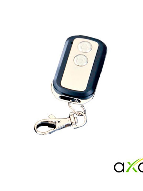 Control Remoto Axceze Ax-trans10  Frecuencia De Operacion 433.92mhz Configurable Por Medio De Jumper Alcance Maximo 50m Compatible Con Los Receptores Ax-rec10
