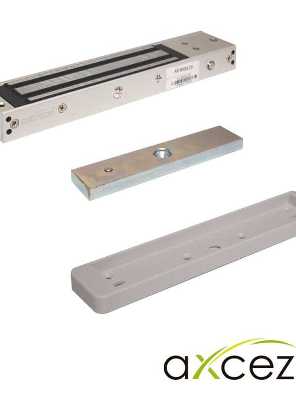 Chapa Magnetica Axceze Modelo Ax-m620lds Con Sensor De Puerta Fuerza De 600 Libras