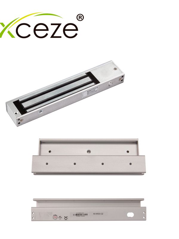 Mgz620 Kit Con 1x Chapa Magnetica Ax-m620t + 1x Bracket Tipo Gz Ax-m620-gz Para Puerta De Vidrio/temporizador