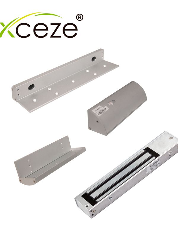 Mzt620 Kit Con 1x Chapa Magnetica Electroiman Ax-m620t + 1x Bracket Tipo Zl Ax-m620zl