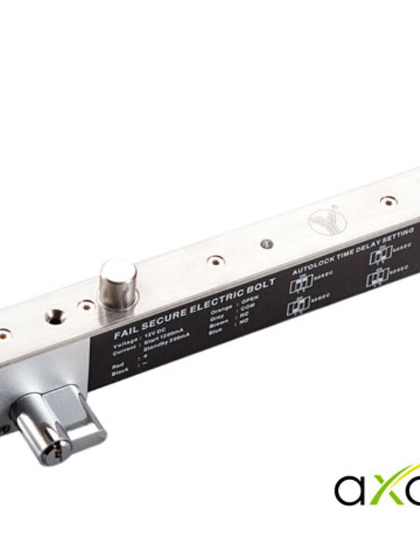 Piston Fail-secure Axceze Ax-efs400lsoco Led + Cilindro Incluido Con Llave Para Emergencias