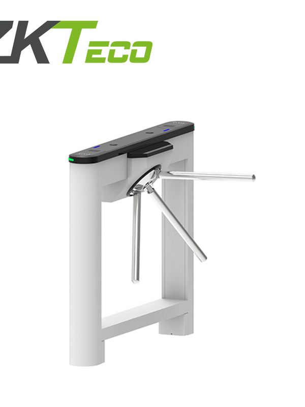 Torniquete Tripode Tipo Puente Zkteco Saturn-t1000 / Bidireccional / Sistema De Caida De Brazo En Ausencia De Energia / Preparado Para Recibir Lectores De Tarjetas O Lectores De Codigo Qr / 25 Ingresos Por Minuto / Compatible Con Controles De Acceso Zkteco / Iluminacion Led / Fabricado En Acero / Dos Millones De Ciclos De Vida Util