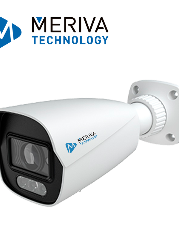 Camara Ip Bullet Meriva Technology Mob400uc-fr / 4mp / H.265+ / 2.8mm / Ultra Color Ai Isp / Reconocimiento Facial Embebido / Comparacion Facial / Luz Calida 30 M / Wdr / Microfono Integrado / Entrada Y Salida De Audio / Soporta Micro Sd Hasta 1 Tb / Ip67 / Metalica / 12 Vcd / Poe / Onvif / Mia 2.0 / Video Estructurado / Deteccion Humano Y Vehiculo / Cruce De Linea / Intrusion / Objeto Abandonado