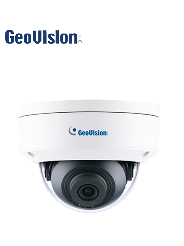 Camara Ip Mini Domo Geovision Gv-gdr2801-2f / 2mp / H265 / Lente Fijo 2.8 Mm / Ir Inteligente 30m / Ik10 / 3axis / Ranura Micro Sd / Onvif / Wdr Pro / 12 Vdc / Poe / Ip67 / Rj45