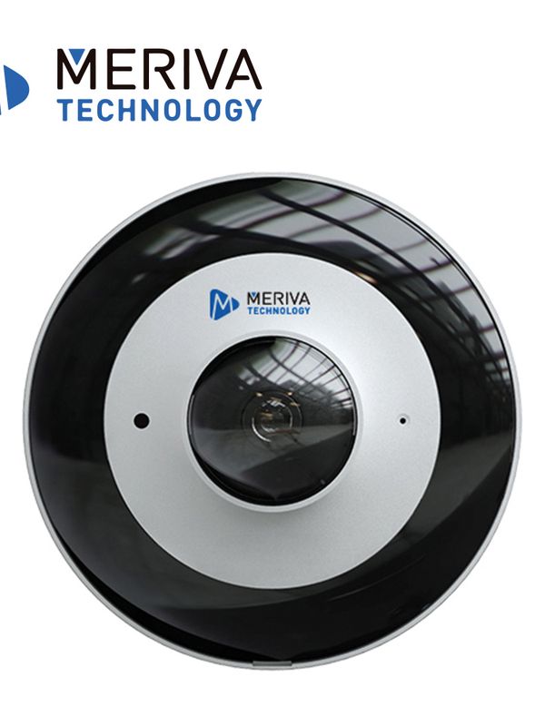 Camara Ip Fisheye Meriva Technology Mt-fe60n / 6mp / H.265+ / 1.65mm / 10 - 20m Ir / Ip67 / Metalica / 12 Vcd / Poe / Soporta Micro Sd Hasta 256 Gb (no Incluida) / 1 Entrada + 1 Salida De Audio / 1 Entrada + 1 Salida De Alarma / Salida Bnc / Salida Bnc / 2 Microfonos Integrados / Mia 2.0 / Onvif / Apertura De 180 Grados En Pared / Apertura De 360 En Escritotio / Dewarping