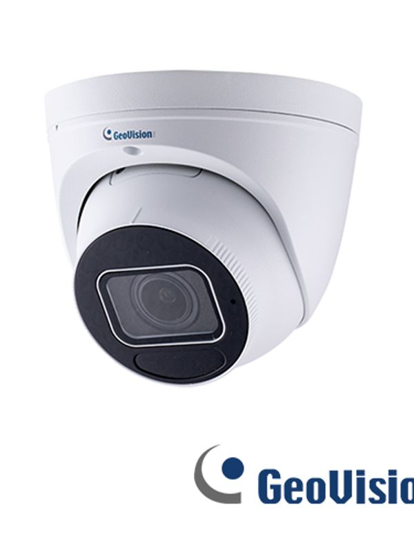 Camara  Ip Turret Geovision Gv-ebd4813 / 4mp / H265 / Lente Motorizado 2.7 -14.5 Mm / Ik10 / Ir 30m / Onvif / Analiticas Deep Learning / Microfono Embebido / Ranura Para Micro Sd (tarjeta No Incluida) /  Ip67 / Carcasa Metalica