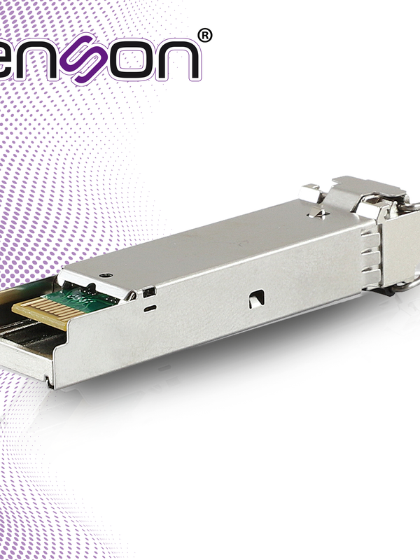 Transceptor De Fibra Optica Multimodo Enson Ens-sfpmm Velocidad De Transmision 1000 Mbps Conector Lc Duplex Simplex 850nm De Longitud De Onda 550m De Distancia Maxima.