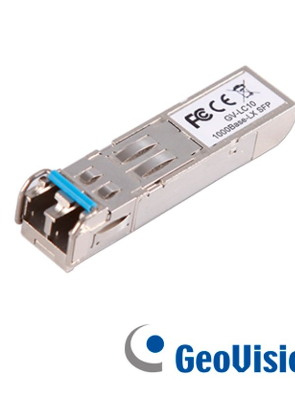 Transceptor Lc Geovision Ieee 802.3z 1000 Base Sx Sfp Compatible Con Switch De Otra Marca Con Puerto Sfp Lc