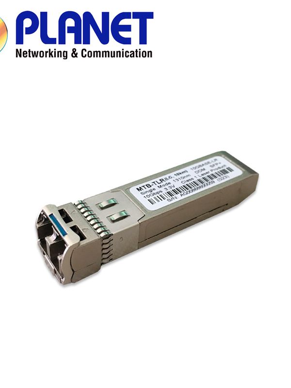 Transceptor Para Fibra Optica Monomodo Planet Mtb-tlr / Velocidad De Transmision 10gbps / Distancia De Transmision 10 Kilometros/ Tipo De Conector Lc / Longitud De Onda 1310 Nm / Ddm / Temperatura De Operacion -40 - 85 Grados Celsius
