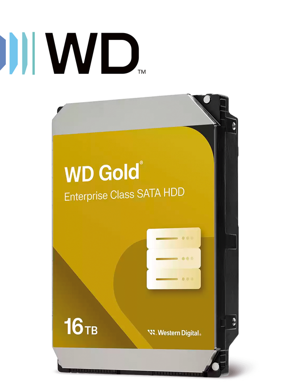 Dd Disco Duro 16tb Wd161kryz Wd Gold 3.5 Sata3 6gb/s 512mb 7200rpm 24x7 Hotplug P/nas/nvr/server