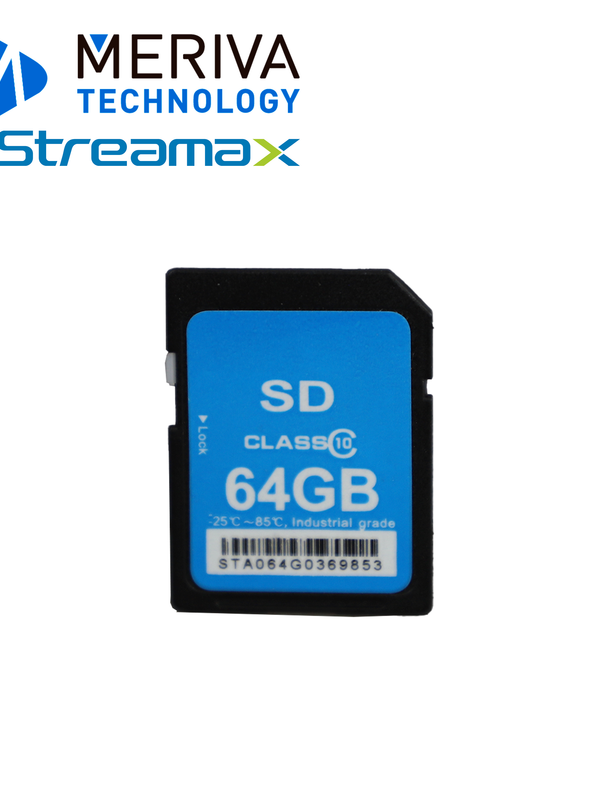 Tarjeta Sd 64gb Meriva Streamax Msd64gb / Para Dvrs Moviles