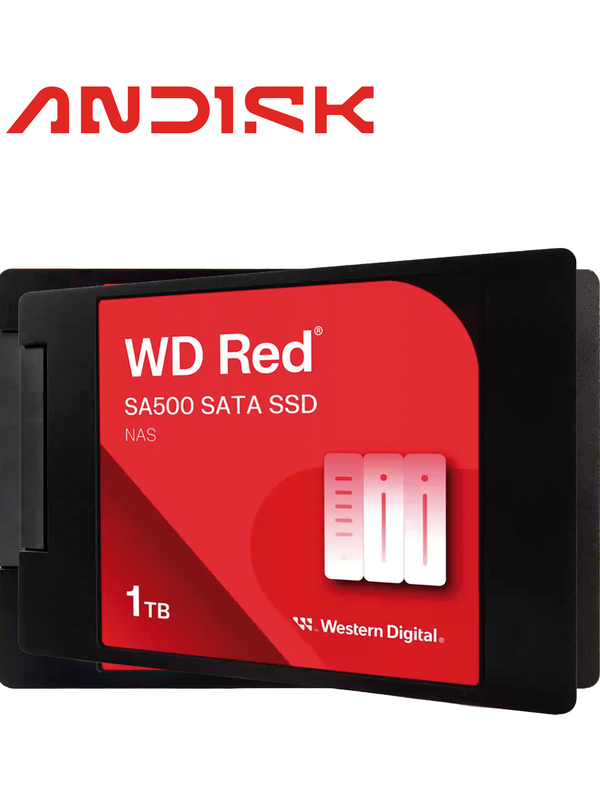 Ssd Western Digital Serie Red Wds100t1r0a 1tb Sata Iii 6 Gb/s Ff 2.5” Tbw 350