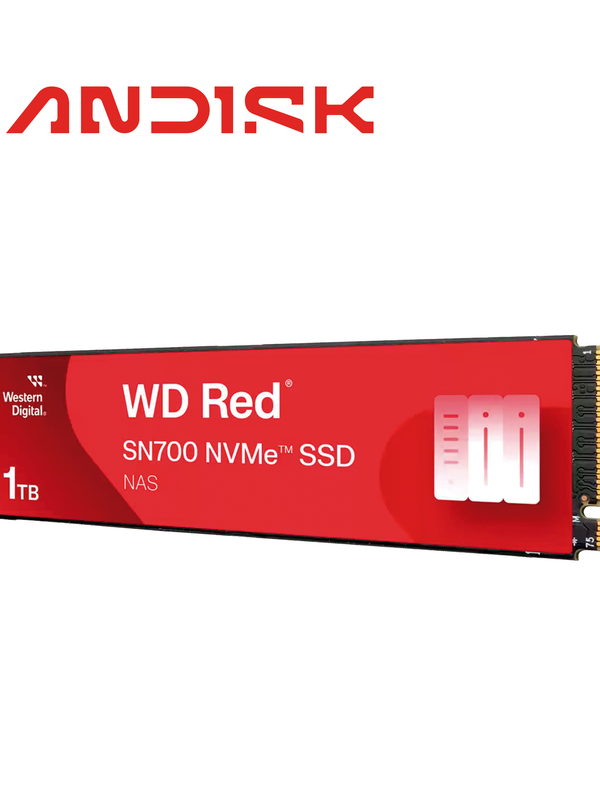 Ssd Western Digital Wd Red Wds100t1r0c / 1tb Nvme Pcie De 3ra Generacion 3430 Mb/s