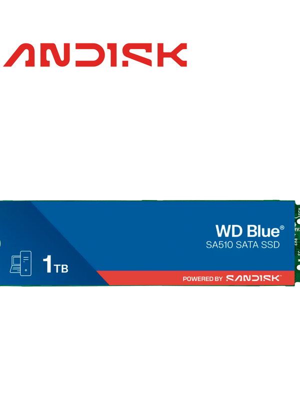 Unidad De Estado Solido Ssd 1tb Western Digital Wds100t3b0b Serie Blue Sata Iii M.2 Sa510 Compatible Con Dvr Movil Meriva Streamax M1n 2.0