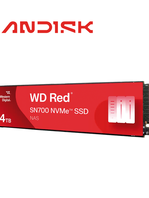 Ssd Western Digital Wd Red Wds400t1r0c / 4tb Nvme Pcie De 3ra Generacion 3400 Mb/s