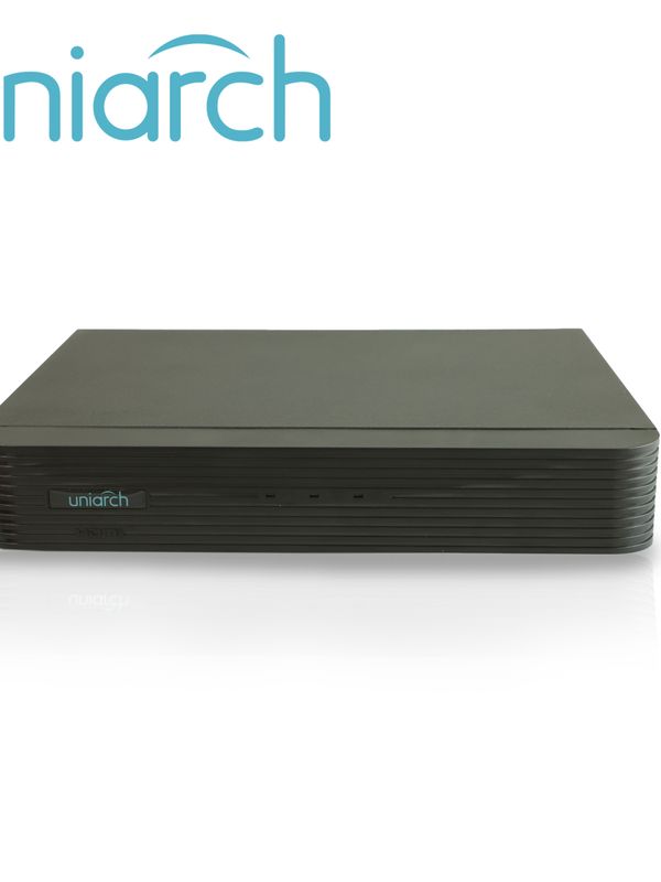 Dvr Pentahibrido Uniarch Xvr-108g3 / 8 Canales Analogicos (hasta 5 Mp Lite A 12 Fps)  / Ahd / Tvi / Cvi / Ip / 4 Canales Ip (hasta 4 Mp) / Capacidad De 1 Disco Duro De 8 Tb/ Audio Entrada/salida / Salida Espejo Vga /  Hdmi / P2p (ezcloud) / Onvif / Carcasa Metalica