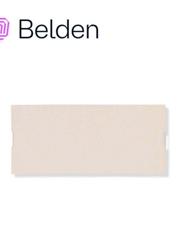Inserto Para Placa Media Flex Ax101758 Belden Almendra Paquete 10 Pza