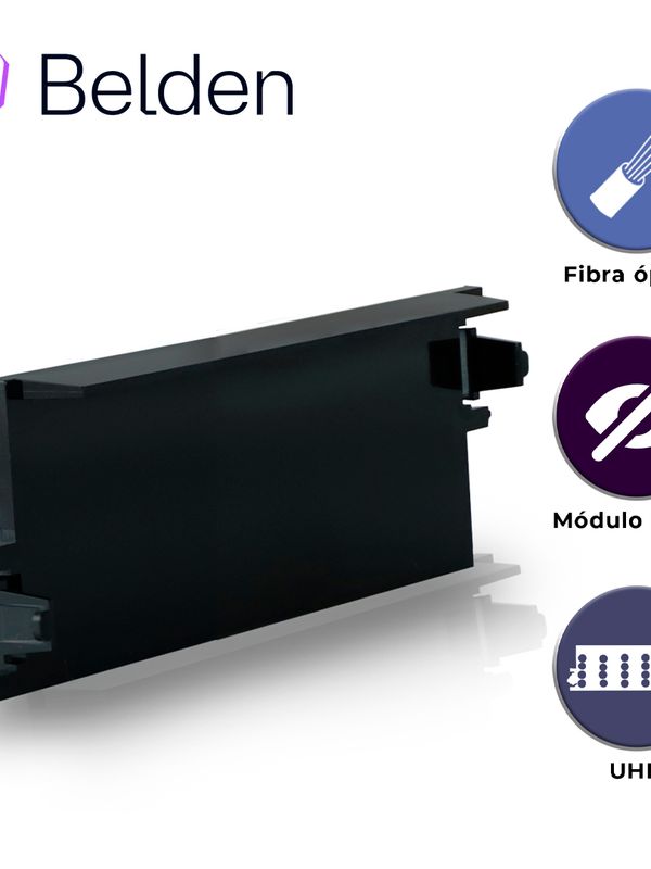 Placa Ciega Fx Uhd Belden Ffzh00bb / Fiberexpress
