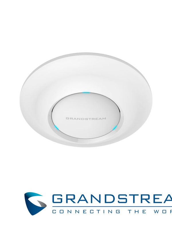 Access Point Interior Grandstream Gwn7615 802.11ac Wave 2 / Mimo 3x3 / 3 Antenas 3dbi / 2 Puertos Gigabit / 16 Ssid / Qos Avanzado/ 200 Usuarios Simultaneos / Alimentacion Poe 802.3af/at / Controlador 50 Aps Incorporado / No Incluye Inyector Poe