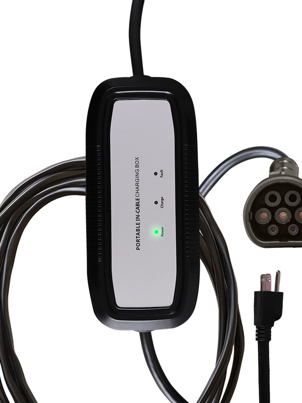 Cargador De Viaje Ev-omb141 Alter Conector Tipo 2 Con Entrada/salida 120vca Potencia Max 1.92kw Con Clavija Universal Tipo Nema 5-15p